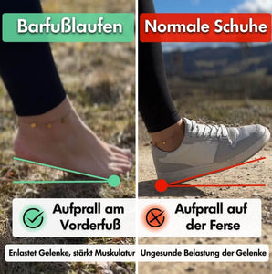Unisex-Barfußschuhe "Sport Pro" - für Sport, Wandern, Trail Running - die gesündesten Schuhe - große Zehenfreiheit_Vorteile
