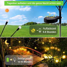 Lade das Bild in den Galerie-Viewer, Solarpower | LED Solar-Glühwürmchen Lichter für den Garten (6 LEDS)

