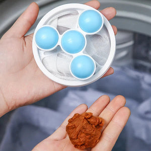 Wiederverwendbarer Fusselball für die Waschmaschine I Endlich saubere Wäsche ohne Haare
