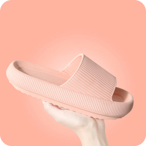 Orthopädische Sandalen / Hausschuhe (extra weich) - Laufen wie auf Wolke 7 - pink neu