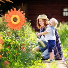 Lade das Bild in den Galerie-Viewer, Sonnenblumen-Windmühle | Ein echtes MUSTHAVE für deinen Garten! - 1+1 GRATIS
