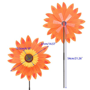 Sonnenblumen-Windmühle | Ein echtes MUSTHAVE für deinen Garten! - 1+1 GRATIS