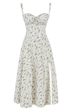 Lade das Bild in den Galerie-Viewer, Floral Bustier Midriff Waist Shaper Dress
