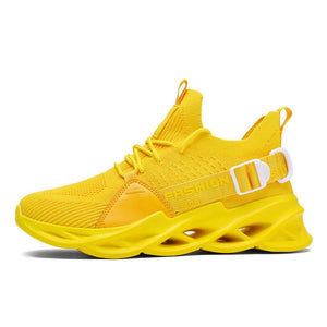 Unisex-Sneakers "Mucci" - elastisch, Barfuss-kompatibel, atmungsaktiv_gelb 3