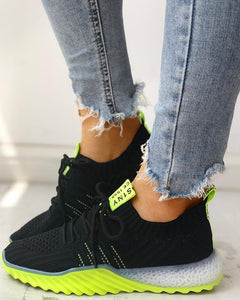 Mesh-Sneaker "Saranna" - ultraleicht, atmungsaktiv, Barfuss-kompatibel schwarz / grün 2
