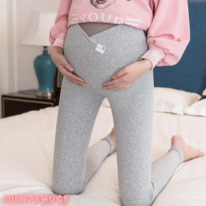 BumpSnugs™ - Niedrige Taille Bauch Mutterschaft Leggings