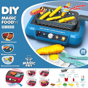 Magic Food Pretend Play Gourmet Cooking Box für Kinder