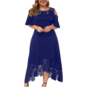Sarah™ - Trägerloses Kurzärmliges Kleid