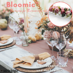 Bloomic™ Acryl Blumenvase für Blumenarrangements