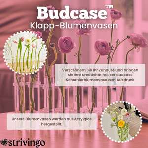 Budcase™ Klapp-Blumenvasen