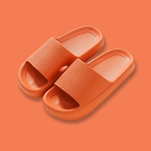 Orthopädische Sandalen / Hausschuhe (extra weich) - Laufen wie auf Wolke 7 - orange testsieger neu