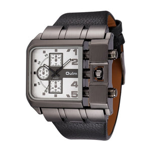 Dulm™ - Breite quadratische Armbanduhr