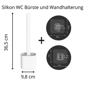Deluxe WC-Silikon-Bürste