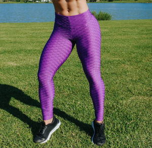 fitness booty leggings lila 2