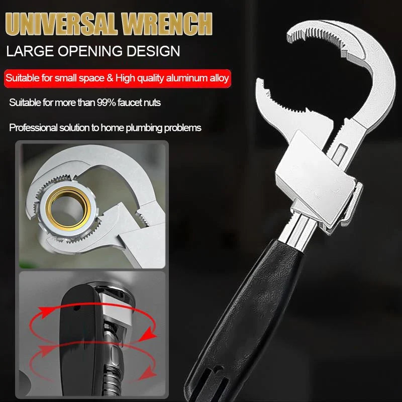 Wrencho™ - Verstellbarer Universal-Doppelend-Schlüssel