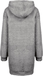 Cereri - Langer Fleece-Pullover für Frauen