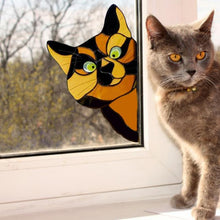 Lade das Bild in den Galerie-Viewer, Lustige Katze und Hunde Stickers Wand / Fenster Dekoration
