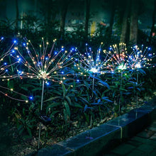 Lade das Bild in den Galerie-Viewer, Wasserdichte LED Solar Gartenleuchten - Feuerwerk
