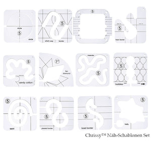 Chrissy™ Näh-Schablonen Set