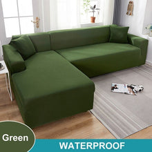 Lade das Bild in den Galerie-Viewer, Waschbarer Sofabezug - Erweckt Dein Sofa zu neuem Leben - verlängert die Lebensdauer, wasserdicht, dehnbar_grün
