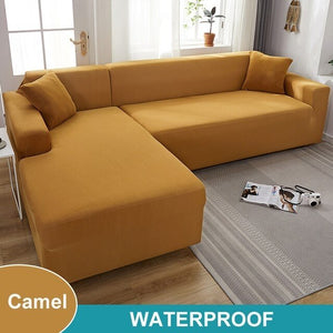 Waschbarer Sofabezug - Erweckt Dein Sofa zu neuem Leben - verlängert die Lebensdauer, wasserdicht, dehnbar_kamel