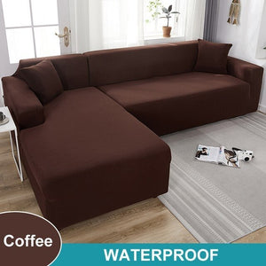 Waschbarer Sofabezug - Erweckt Dein Sofa zu neuem Leben - verlängert die Lebensdauer, wasserdicht, dehnbar_kaffee